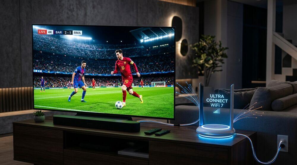 Optimisation débit internet IPTV 4K