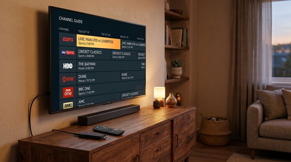 Boîtier Fire TV Stick et Android TV